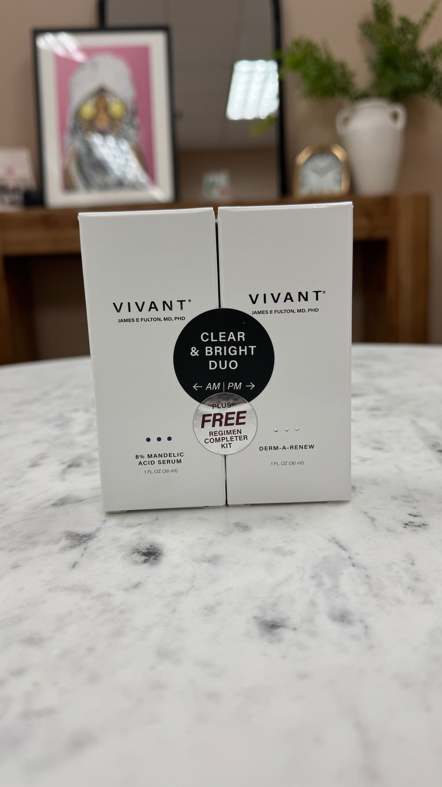 Clear & Bright Duo + FREE Regimen Completer Kit