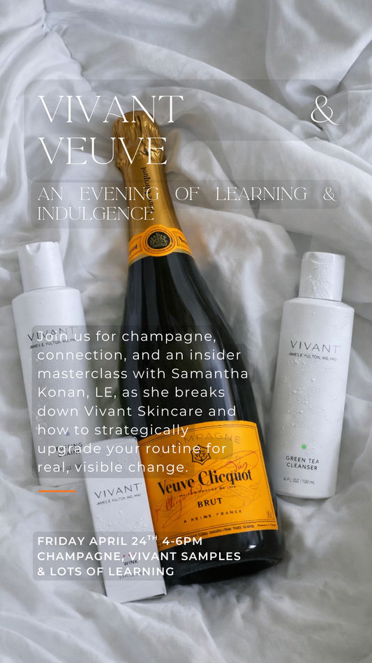 Vivant and Veuve; an indulgent event