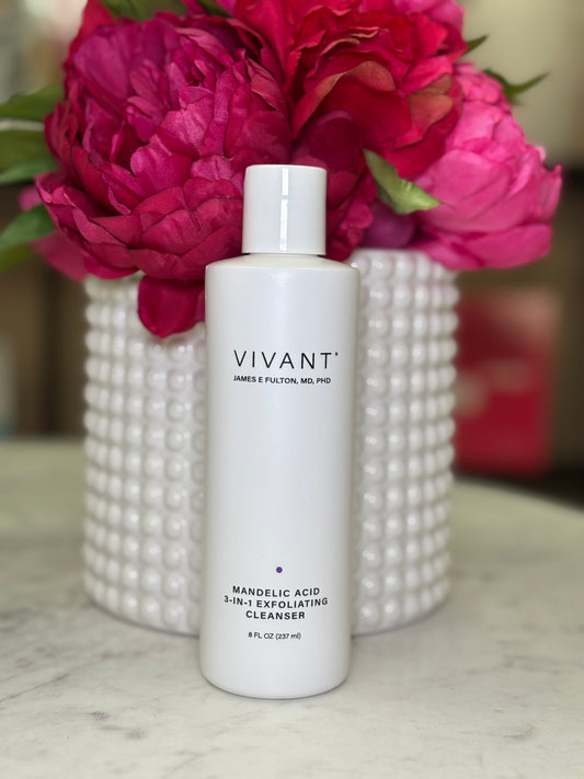 VIVANT Mandelic Acid 3-in-1 Exfoliating Cleanser